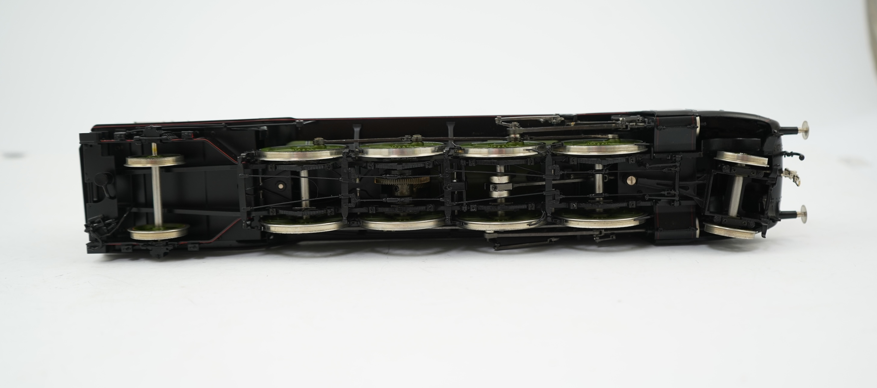 An 0 Gauge L H Lovelace & Co. by F M Models, model of LNER Class P2 Cock O’ The North, 2001 2-8-2 locomotive, powered for two rail operation, with original box.